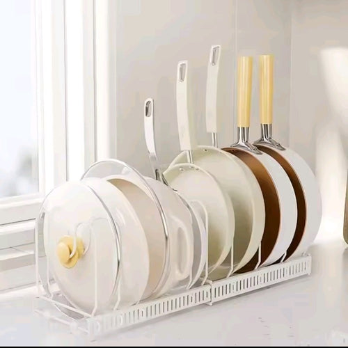 Expandable Pot & Lid Organizer Rack